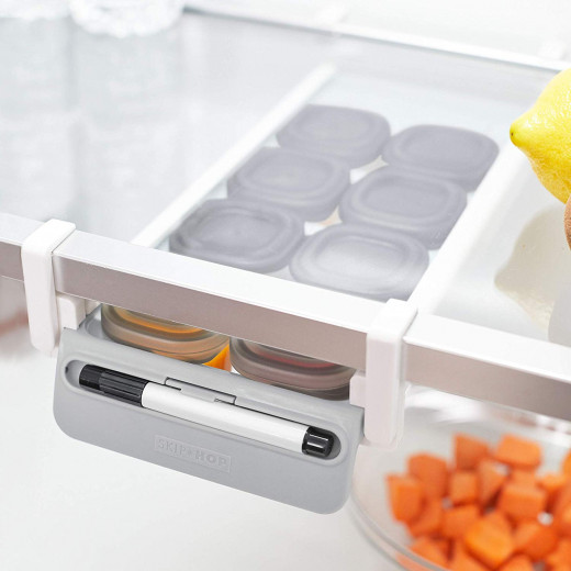 حافظة طعام من 8 قطع بخاصية تخزين مميزة في الثلاجة من سكب هوب