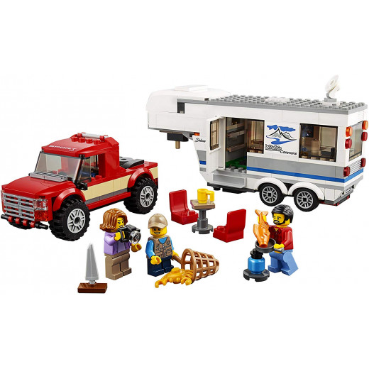 Lego City Pickup & Caravan  (344 Pieces)