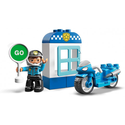 Lego Police Bike 8 Pieces