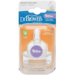 Dr. Brown's Level 4 Silicone Wide-Neck Nipple - 2 Pack