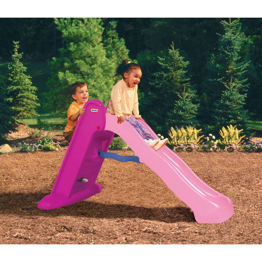 Little Tikes Easy Store Large Slide, Pink Color