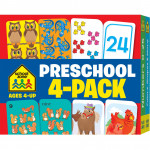 School Zone - Preschool Flash Card 4-قطع