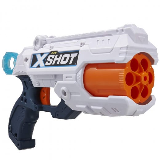 ZURU X-Short Reflex 6 Rotating Barrel Foam Dart Blaster Gun