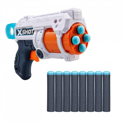 Zuru XShot Excel Fury 4 Foam Dart Blaster (8 Darts)