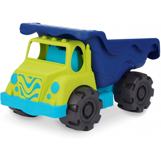 B. Toys – Colossal Cruiser – 20” Large Sand Truck – Beach Toy Dump Trucks for Kids