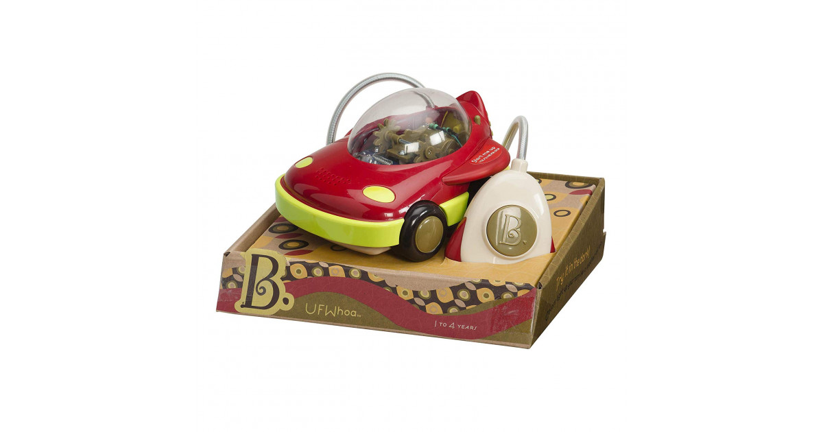 B Toys By Battat – Space Car UFWhoa! – One Button Remote Control Light ...