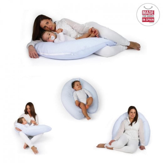 Cambrass 8 Styles - Breastfeeding / Maternity Cushion, 118 cm, Grey