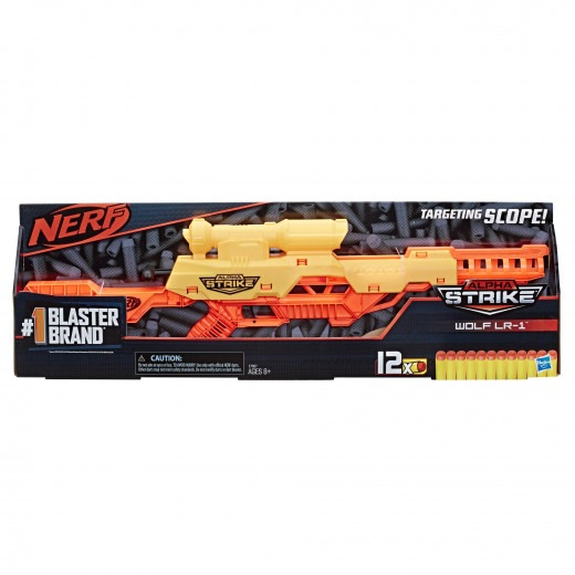 Wolf LR-1 Nerf Alpha Strike Toy Blaster, Assorted Colors