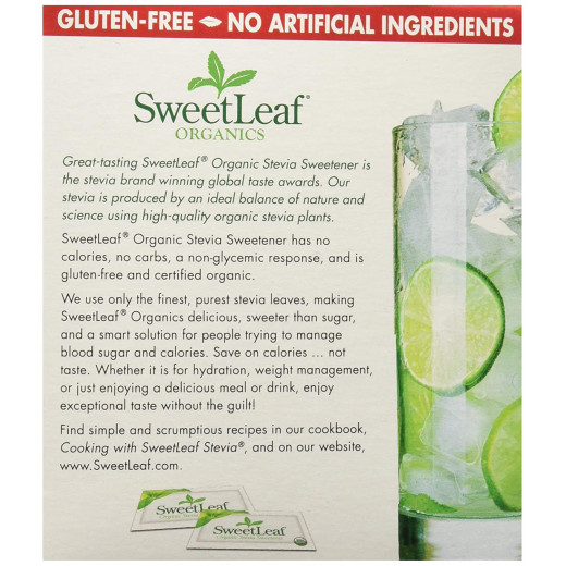 SweetLeaf - Organic Stevia Sweetener 35 Pck