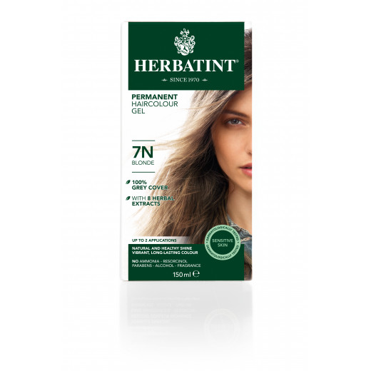 Herbatint 7N Blonde Permanent Herbal Hair Colour Gel 150 ml