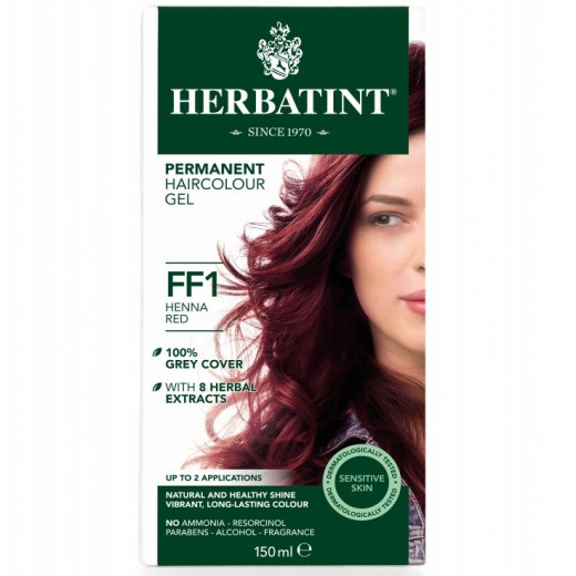 Herbatint Henna Red Ammonia Free Hair Colour FF1, 150ml