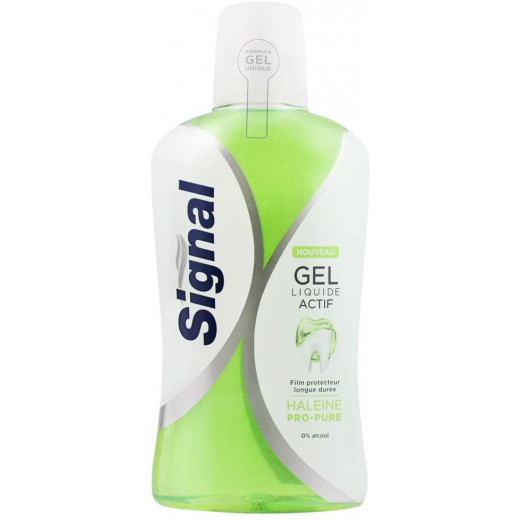 Signal Mouthwash Pro-Pure Breath Liquid Gel 500 ml