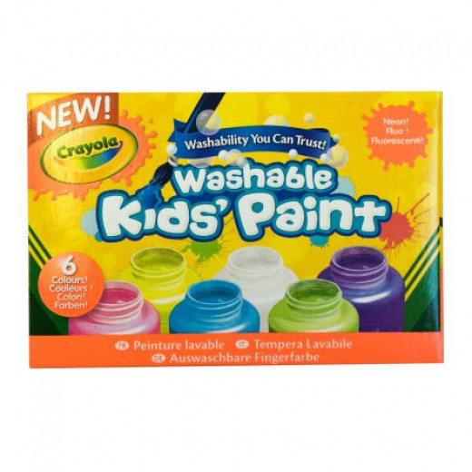 Crayola -Washable Kids’ Neon Paint