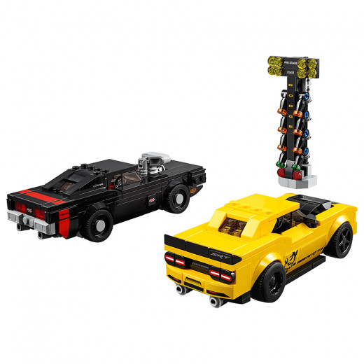 LEGO 2018 Dodge Challenger SRT Demon and 1970 Dodge Charge