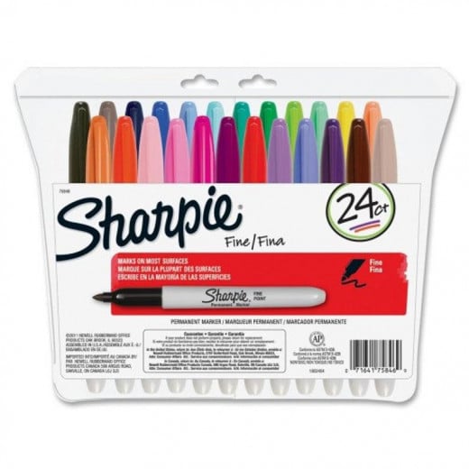 Sharpie Markers Fine / Set of 24 Colors