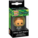 Funko Pop! Keychain: Rick and Morty - Morty with Space Suit