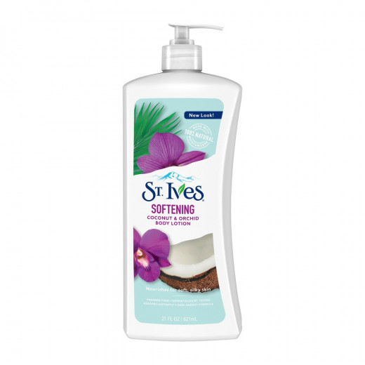 St. Ives Softening Body Lotion Coconut & Orchid Extract, 621 ml