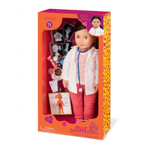 Our Generation Family Doctor Doll  Nicola