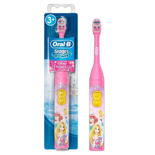 Oral-B Stages Power Kids Disney Princess Battery Toothbrush With Timer App