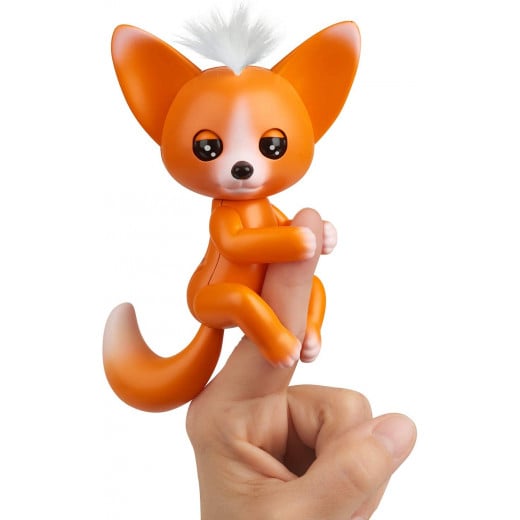 Fingerlings Interactive Baby Fox - Mikey (برتقالي)