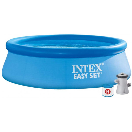 Intex Inflatable Pool, with Filter, 244 X 76 cm