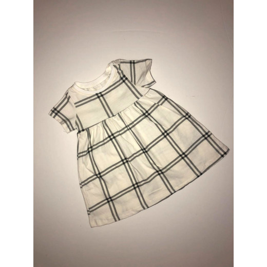 GAP Squared Beige Dress - 18-24 Months