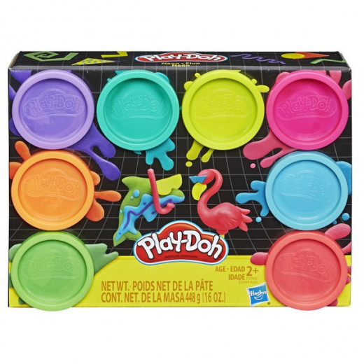 Play-Doh 8-Pack Rainbow Non-Toxic Compound with 8 Colors (16 oz), Assortment Packs