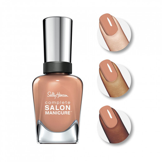 Sally Hansen Complete Salon Manicure Nail Color, Freedom of Peach, 0.5 Fluid Ounce