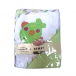 EBERRY Hooded Towel Green