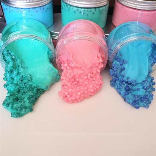YIPPEE! Sensory Floam Slime by Natalie - Pink