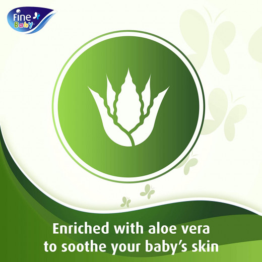 Fine Baby Wet Wipes, with Aloe Vera & Chamomile Lotion, 22 Wipes