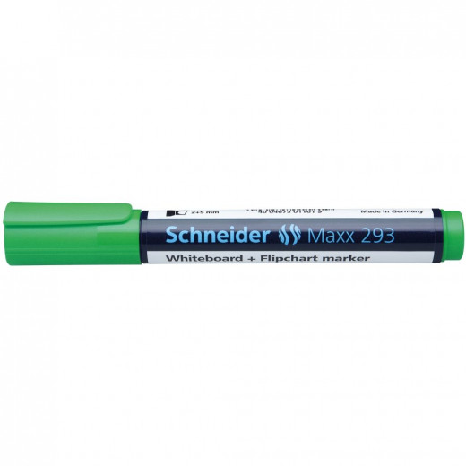 Schneider Maxx 293 Whiteboard and Flipchart marker - Green