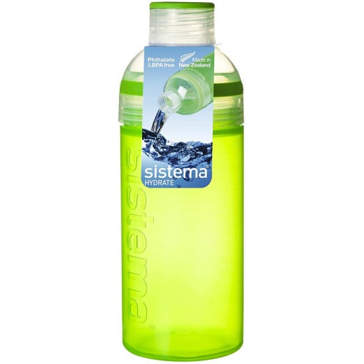 Sistema Active Hydrate Trio Bottle, 580 ml, Green