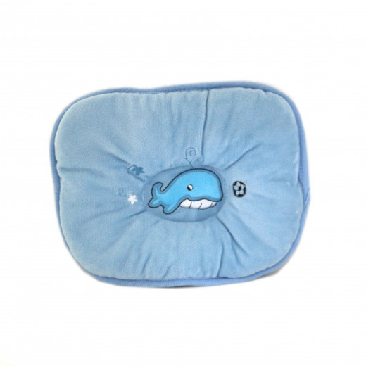 Baby Love Head Pillow, Blue
