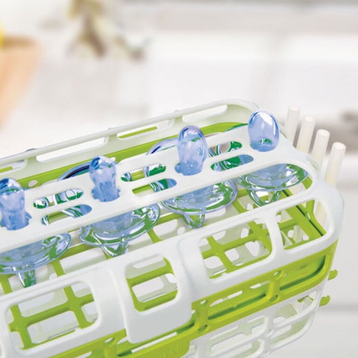 Munchkin High Capacity Dishwasher Basket, Blue