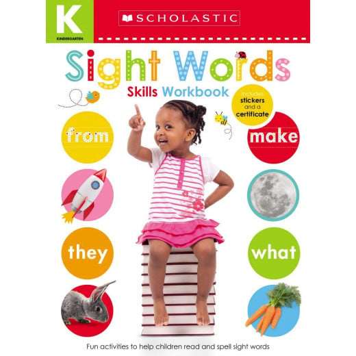 Scholastic Early Learners: Kindergarten Skills Workbook: Sight Words, 24 pages