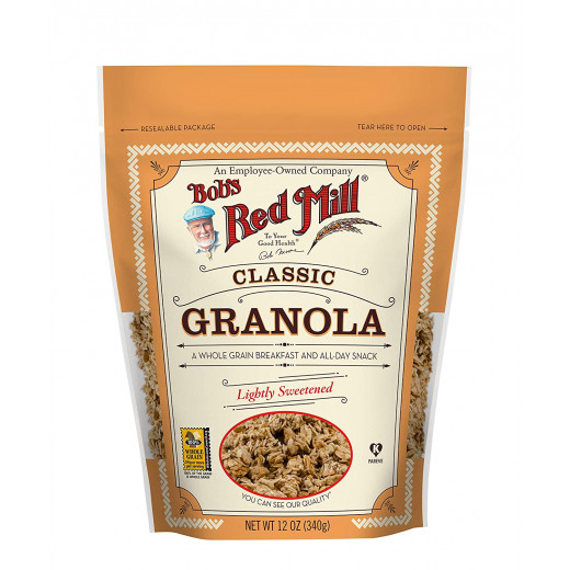 Bob's Red Mill Granola Natural Lightly Sweetened 340g