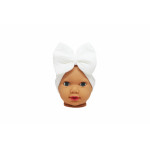 Baby Turban Headband, White