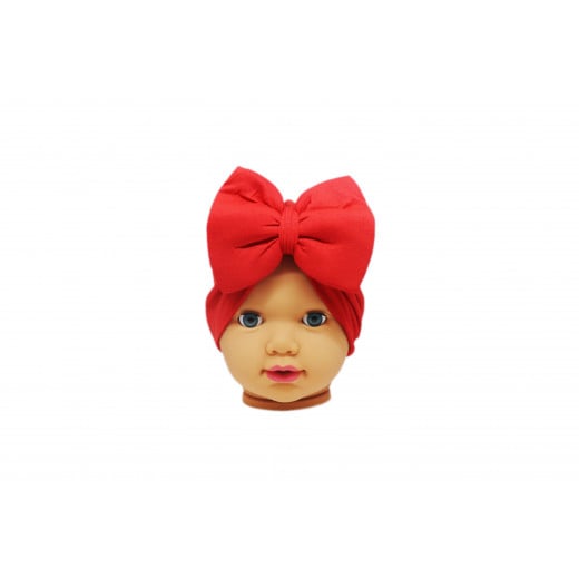 Baby Turban Headband, Red