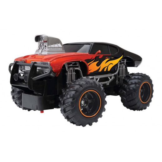 New Bright Remote Control  Mega Muscle Car, Red