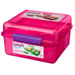 Sistema Lunch Cube Max With Yogurt 2L, Pink