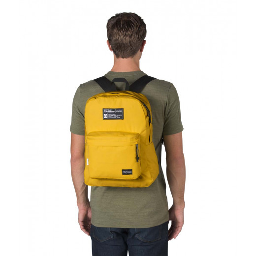 JanSport Recycled Super Backpack, Yellow Card