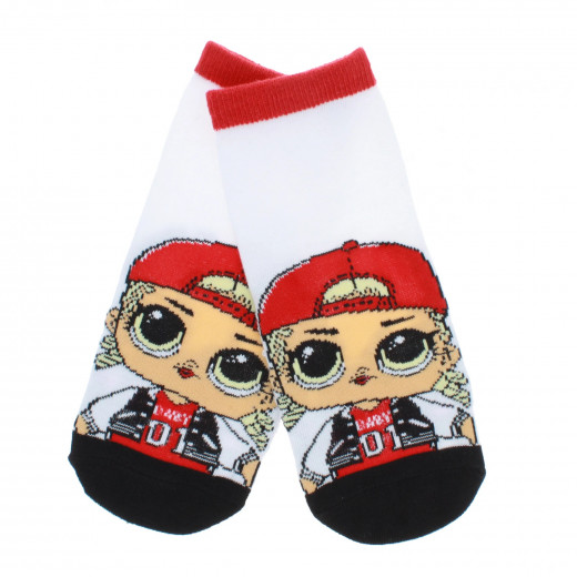 LOL Surprise Socks, Red