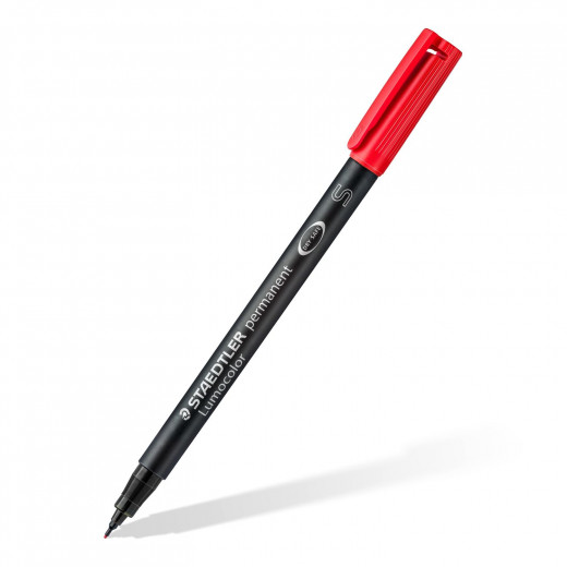 Staedtler LumoColour Permanent Marker Universal Pen S, Pack of 4 - Assorted Colors