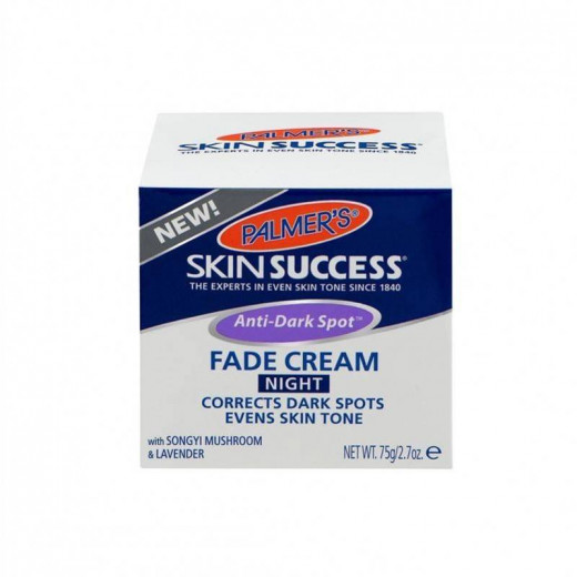Palmer's Skin Success Fade Cream Anti Dark Spots For All Skin Types with Songyi Mushroom & Lavender, 2.7 oz