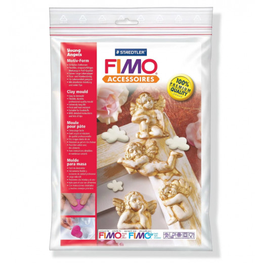 Staedtler FIMO® 8742 Clay Mould, Young Angels