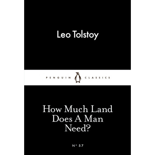 كتاب كم من الأرض يحتاج الإنسان ؟ من البطريق الأسود الكلاسيكي الصغيرة، 64 صفحة