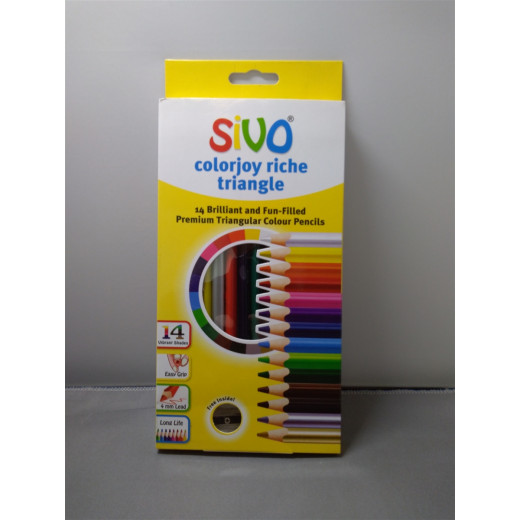 Sivo Colorjoy Colored Pencils, Pack of 14