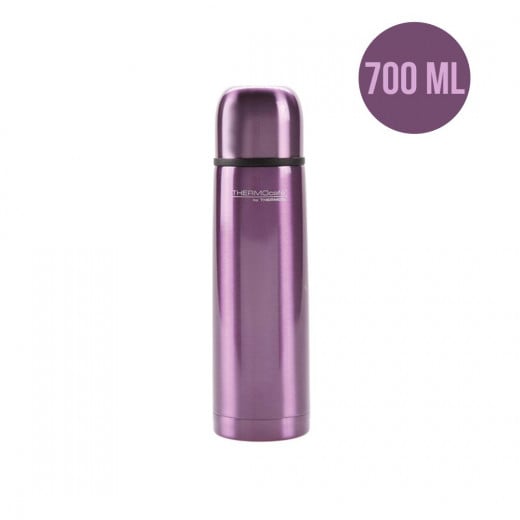 ThermoCafé by Thermos Stainless Steel Flask, 700ml, Purple