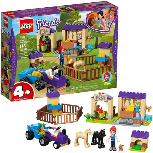 LEGO Mia's Foal Stable, 118 Pieces